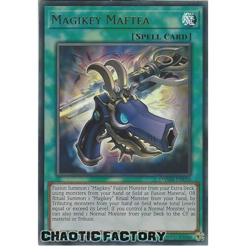 DAMA-EN056 Magikey Maftea Ultra Rare 1st Edition NM