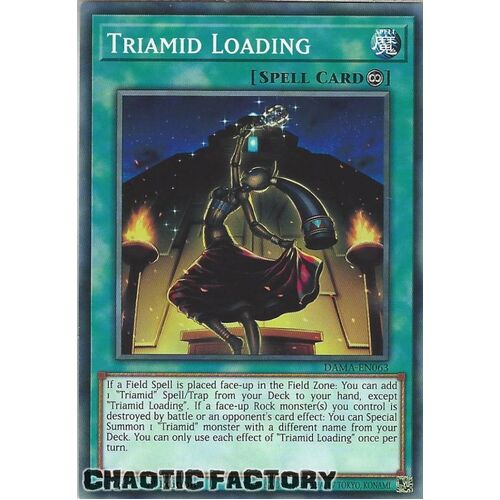 DAMA-EN063 Triamid Loading Common 1st Edition NM