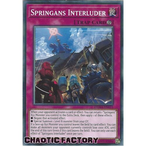 DAMA-EN071 Springans Interluder Common 1st Edition NM