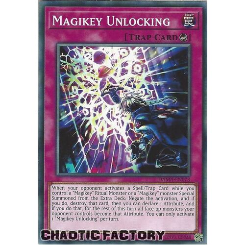 DAMA-EN073 Magikey Unlocking Common 1st Edition NM