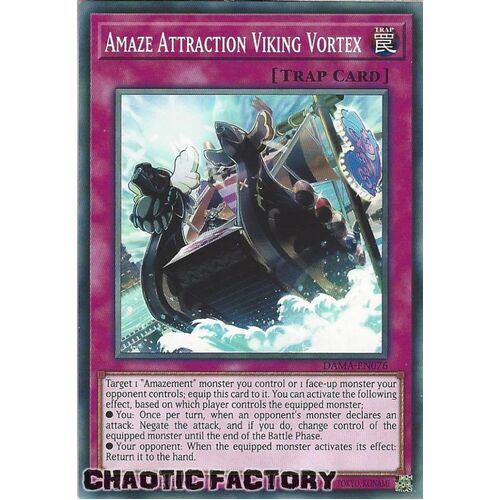 DAMA-EN076 Amaze Attraction Viking Vortex Common 1st Edition NM
