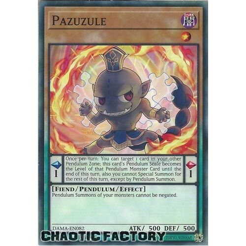 DAMA-EN082 Pazuzule Common 1st Edition NM