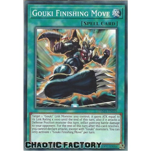 DAMA-EN099 Gouki Finishing Move Common 1st Edition NM
