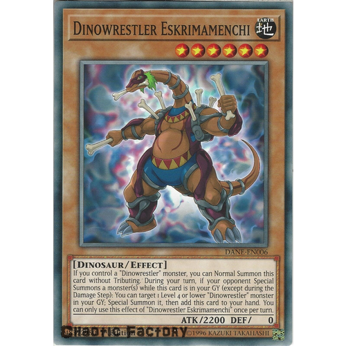 DANE-EN006 Dinowrestler Eskrimamenchi Common 1st Edition NM