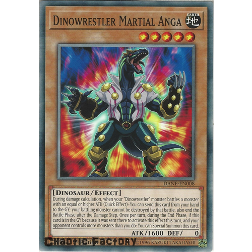 DANE-EN008 Dinowrestler Martial Anga Common 1st Edition NM