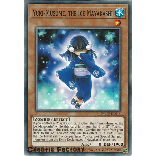 DANE-EN016 Yuki-Musume, the Ice Mayakashi Common 1st Edition NM