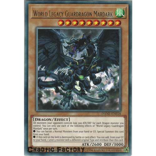 DANE-EN018 World Legacy Guardragon Mardark Rare 1st Edition NM