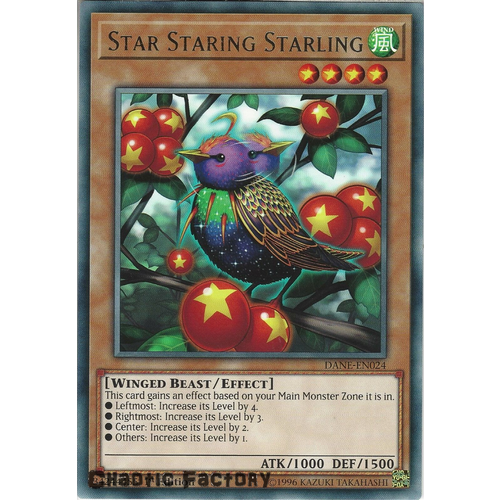 DANE-EN024 Star Staring Starling Rare 1st Edition NM