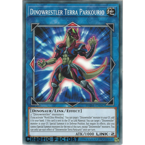 DANE-EN042 Dinowrestler Terra Parkourio Common 1st Edition NM