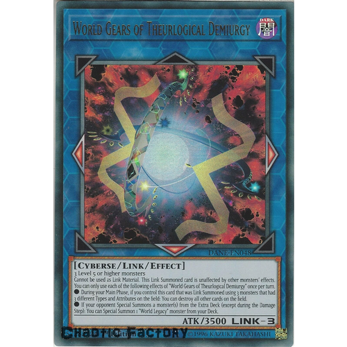 DANE-EN048 World Gears of Theurlogical Demiurgy Ultra Rare 1st Edition NM
