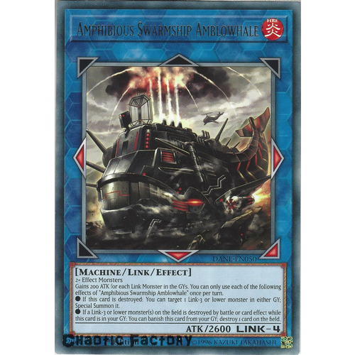 DANE-EN050 Amphibious Swarmship Amblowhale Rare 1st Edition NM