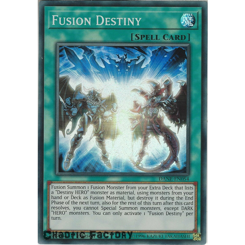 DANE-EN054 Fusion Destiny Super Rare 1st Edition NM
