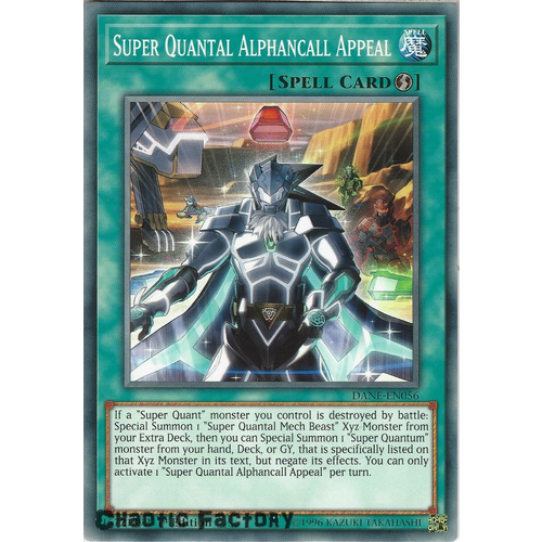 DANE-EN056 Super Quantal Alphancall Appeal Common 1st Edition NM