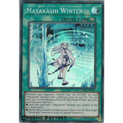 DANE-EN057 Mayakashi Winter Super Rare 1st Edition NM