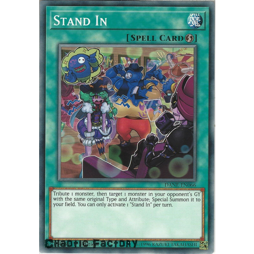 Yugioh DANE-EN066 Stand In Common 1st Edition NM
