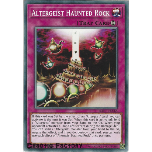 DANE-EN068 Altergeist Haunted Rock Common 1st Edition NM
