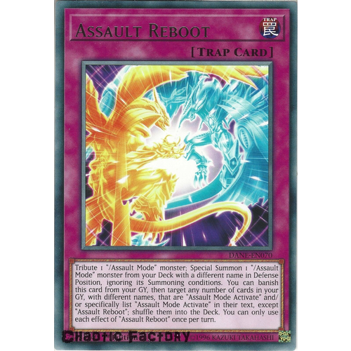DANE-EN070 Assault Reboot Rare 1st Edition NM