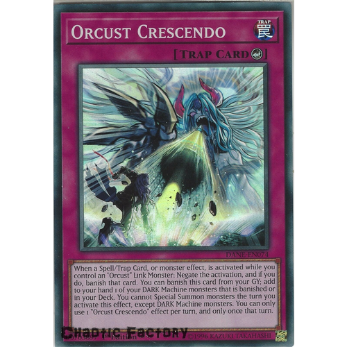 DANE-EN074 Orcust Crescendo Super Rare 1st Edition NM
