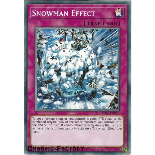DANE-EN079 Snowman Effect Common 1st Edition NM