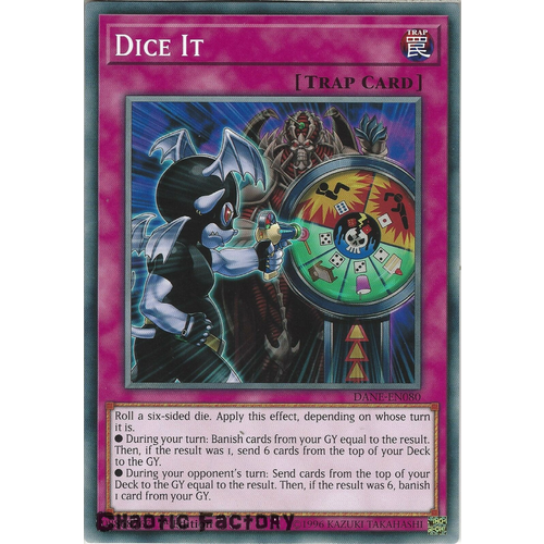 DANE-EN080 Dice It Common 1st Edition NM