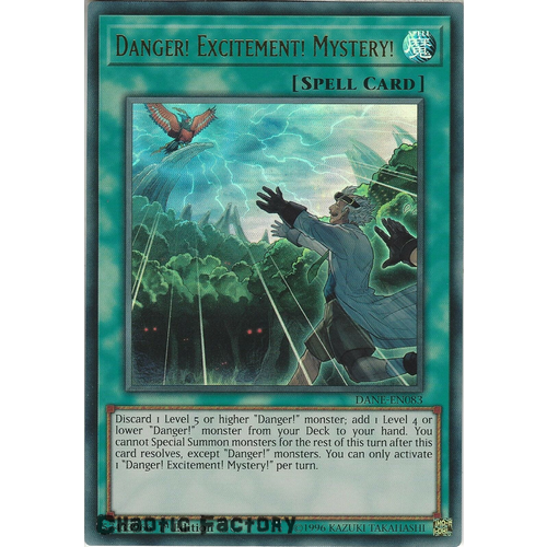 DANE-EN083 Danger! Excitement! Mystery! Ultra Rare 1st Edition NM