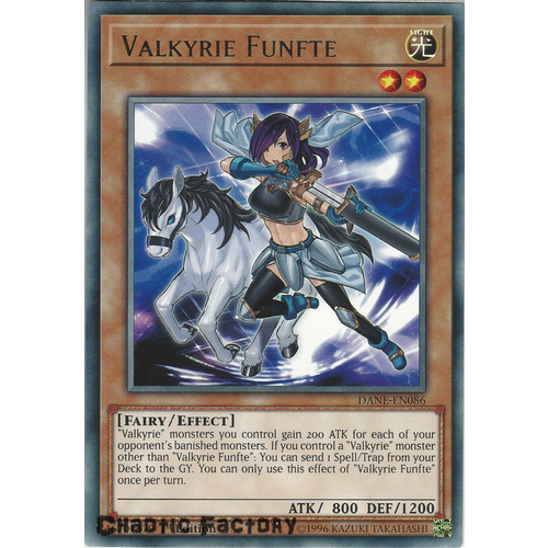 DANE-EN086 Valkyrie Funfte Rare 1st Edition NM