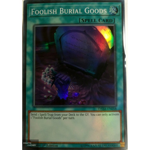 DASA-EN058 Foolish Burial Goods Super Rare 1st Edition NM