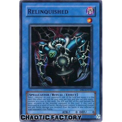 DB1-EN015 Relinquished Super Rare  NM