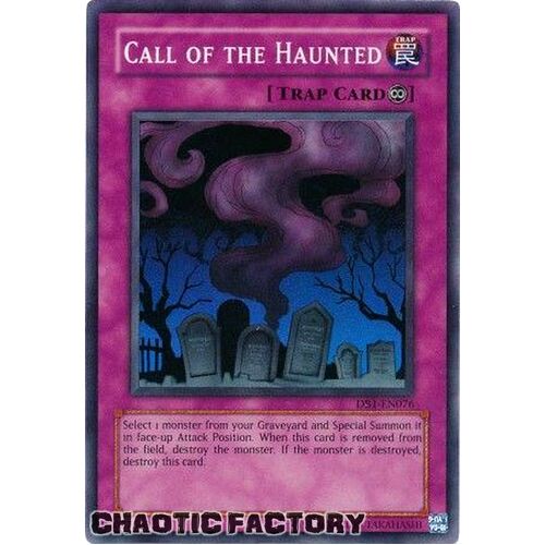 DB1-EN076 Call Of The Haunted Super Rare  NM