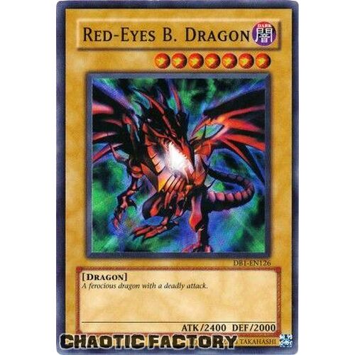 DB1-EN126 Red-Eyes B. Dragon Super Rare  NM