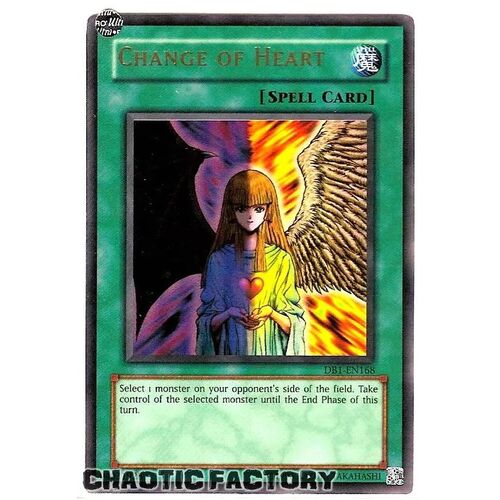 DB1-EN168 Change Of Heart Ultra Rare  NM