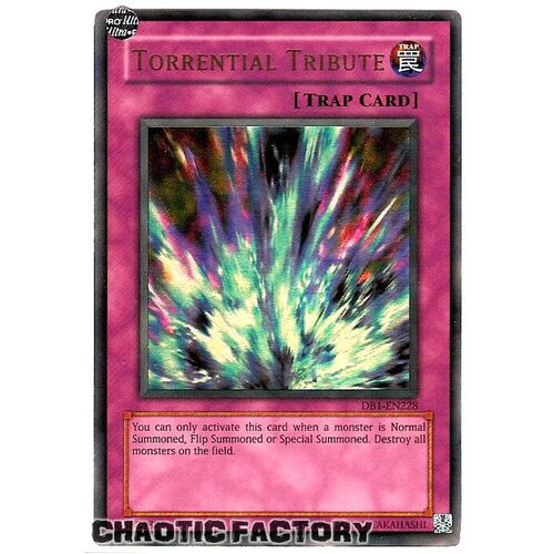 DB1-EN228 Torrential Tribute Ultra Rare  NM