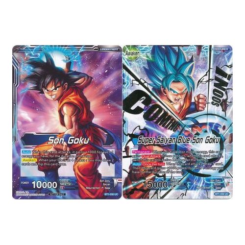 DBS Son Goku | Super Saiyan Blue Son Goku Coming Soon! BT1-030 Hot Stamped Foil NM