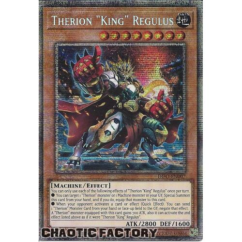 Starlight Rare DIFO-EN007 Therion King Regulus 1st Edition NM
