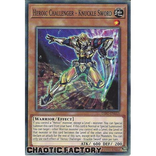 DIFO-EN015 Heroic Challenger - Knuckle Sword Common 1st Edition NM
