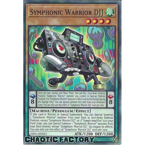 DIFO-EN021 Symphonic Warrior DJJ Common 1st Edition NM