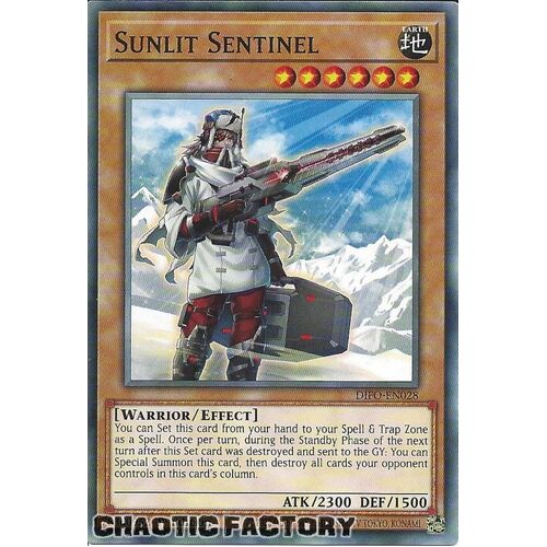 DIFO-EN028 Sunlit Sentinel Common 1st Edition NM