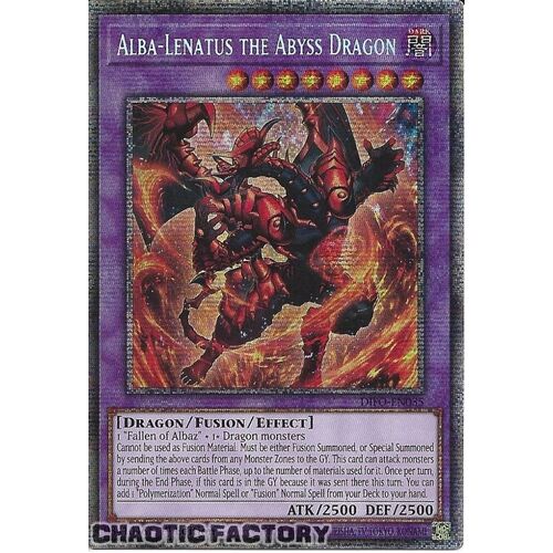 Starlight Rare DIFO-EN035 Alba-Lenatus the Abyss Dragon 1st Edition NM