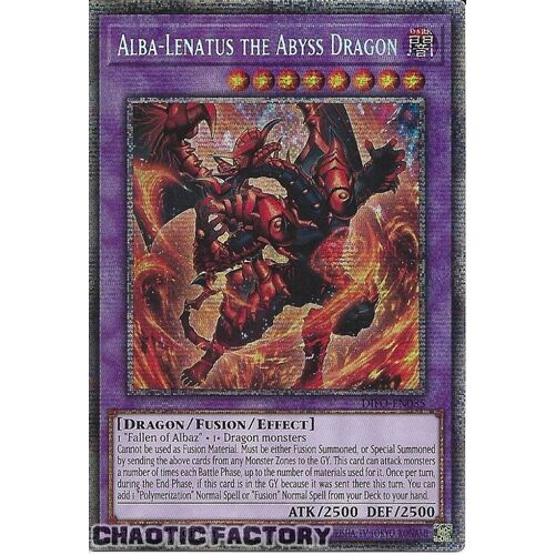 Starlight Rare DIFO-EN035 Alba-Lenatus the Abyss Dragon 1st Edition NM