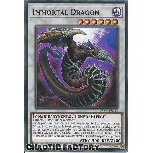 DIFO-EN041 Immortal Dragon Super Rare 1st Edition NM