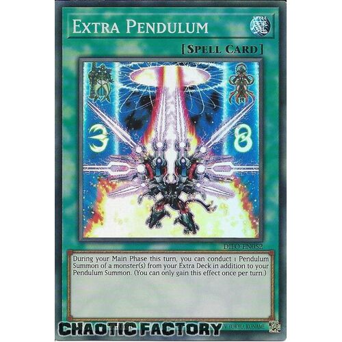 DIFO-EN052 Extra Pendulum Super Rare 1st Edition NM