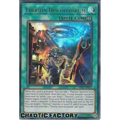 DIFO-EN053 Therion Discolosseum Ultra Rare 1st Edition NM