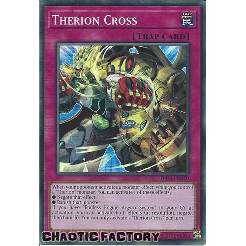 DIFO-EN070 Therion Cross Super Rare 1st Edition NM