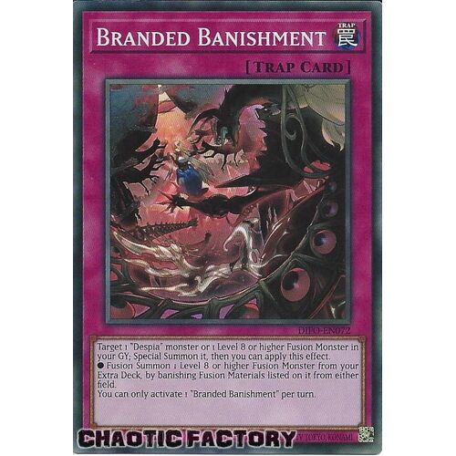 DIFO-EN072 Branded Banishment Super Rare 1st Edition NM