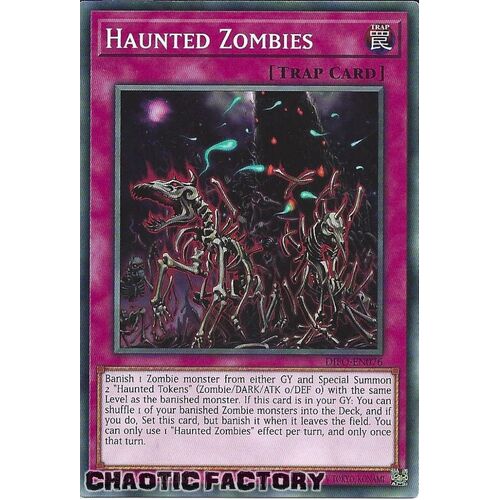 DIFO-EN076 Haunted Zombies Common 1st Edition NM