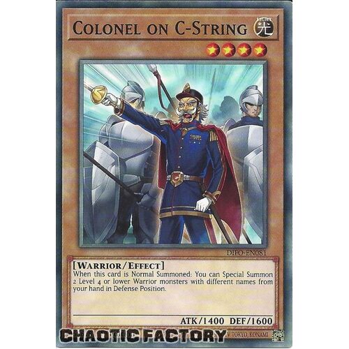 DIFO-EN081 Colonel on C-String Common 1st Edition NM