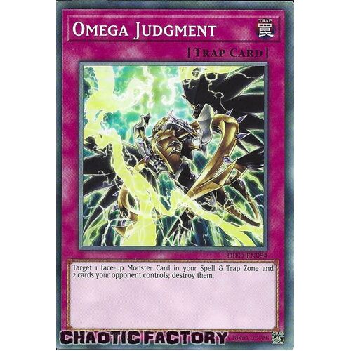 DIFO-EN084 Omega Judgment Common 1st Edition NM