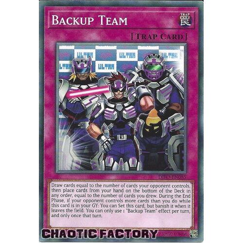 DIFO-EN085 Backup Team Common 1st Edition NM