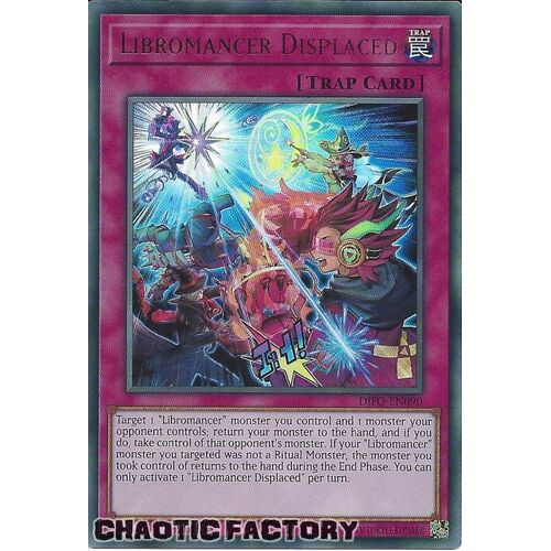 DIFO-EN090 Libromancer Displaced Ultra Rare 1st Edition NM