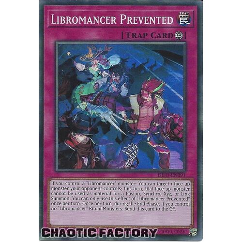 DIFO-EN091 Libromancer Prevented Super Rare 1st Edition NM